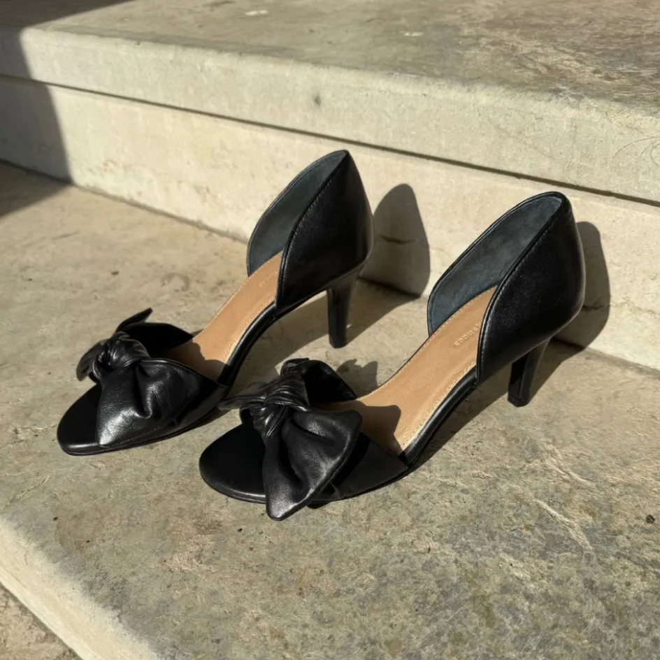 paris_lovers__black_6.webp Copenhagen Shoes Sandaler Med Hæl | Stiletter*PARIS LOVERS - Black