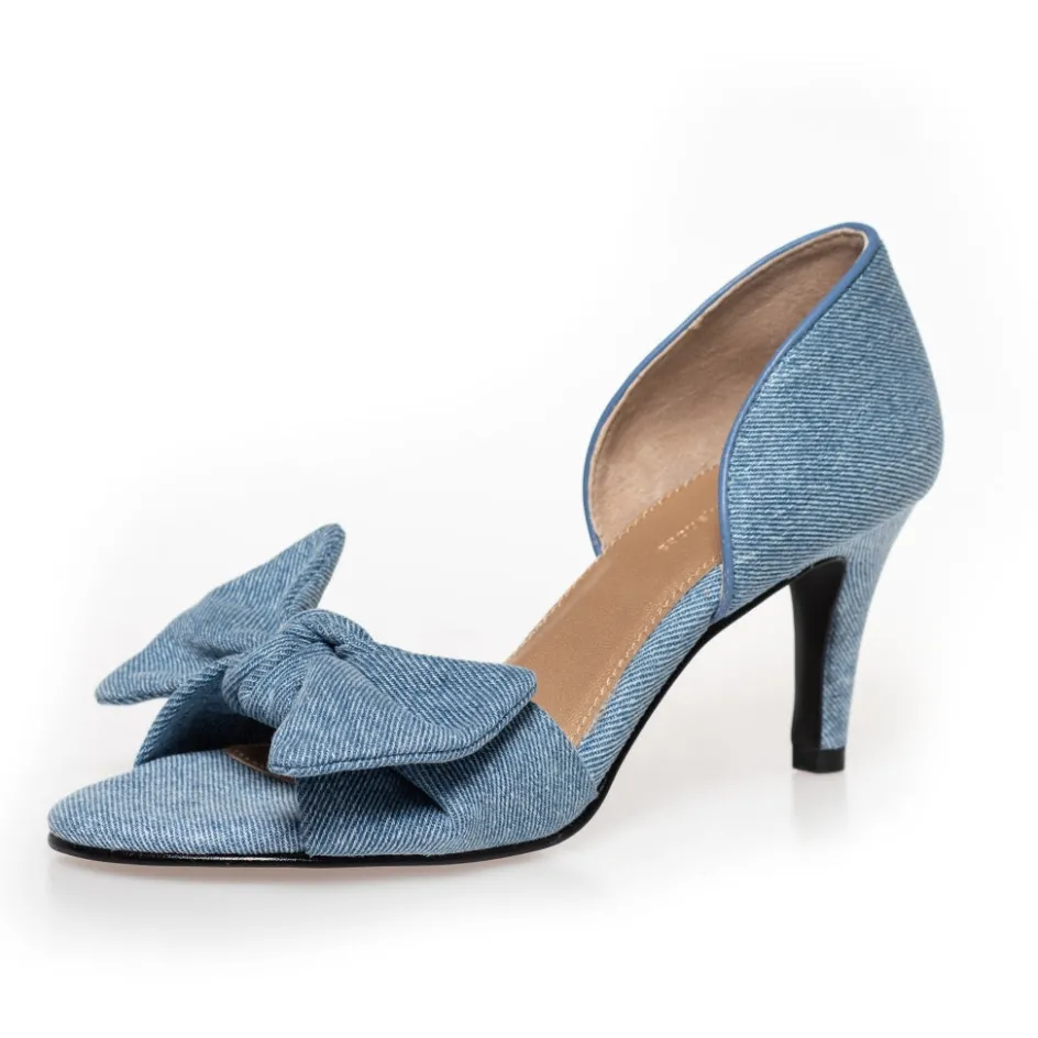 paris_lovers__denim__denim_2.webp Copenhagen Shoes Sandaler Med Hæl | Stiletter*PARIS LOVERS - - Denim