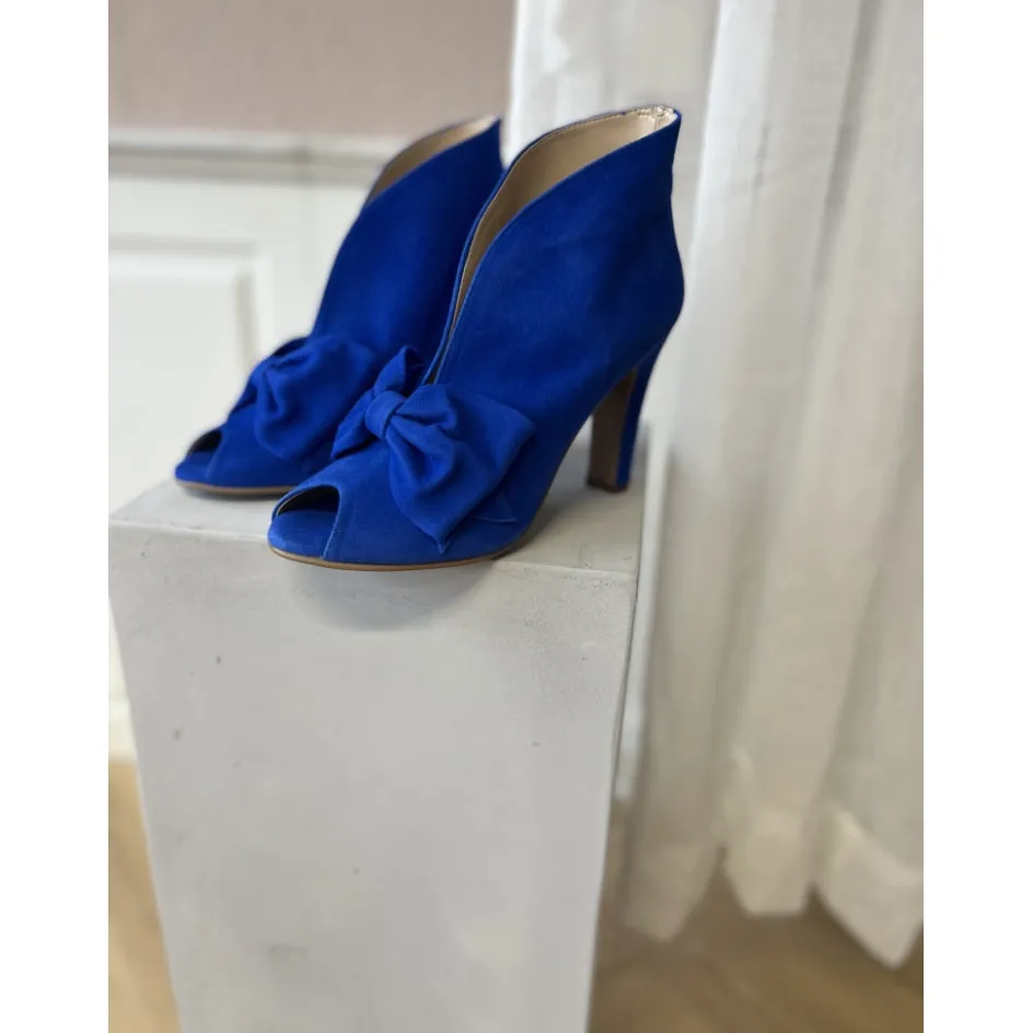 Copenhagen Shoes Stiletter*PASSION AND MORE - ELECTRIC BLUE Passionand more boot electric blue