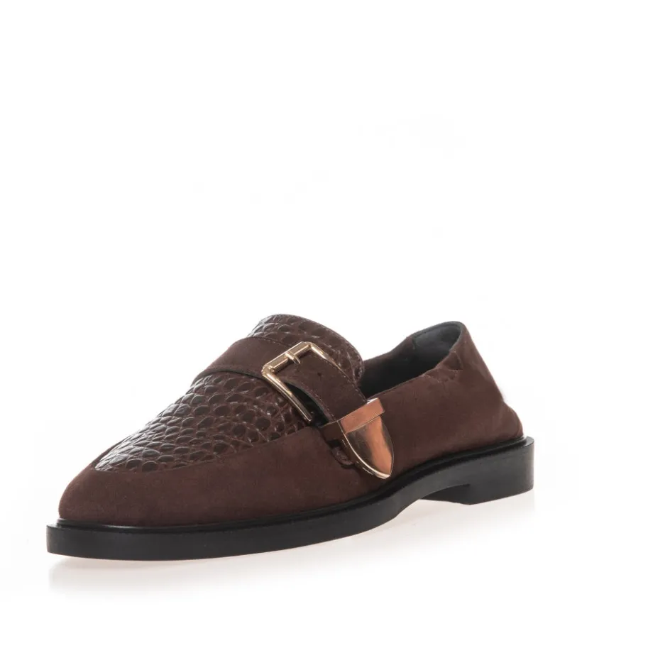 peace__dark_brown_coffee_bean_2.webp Copenhagen Shoes Loafers*PEACE - DARK BROWN (COFFEE BEAN) Dark brown coffee bean