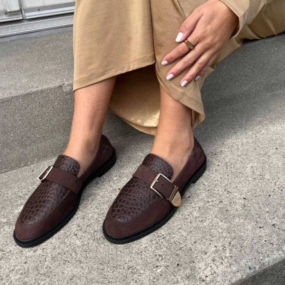 peace__dark_brown_coffee_bean_4.webp Copenhagen Shoes Loafers*PEACE - DARK BROWN (COFFEE BEAN) Dark brown coffee bean