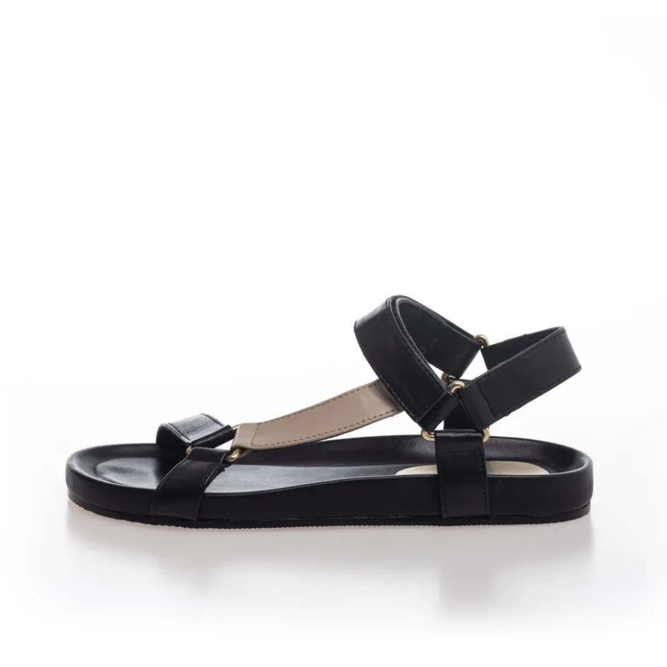 peace_multi__black_multi_2.webp Copenhagen Shoes Flade Sandaler*PEACE Multi - Black Multi Peacemulti sandal black multi
