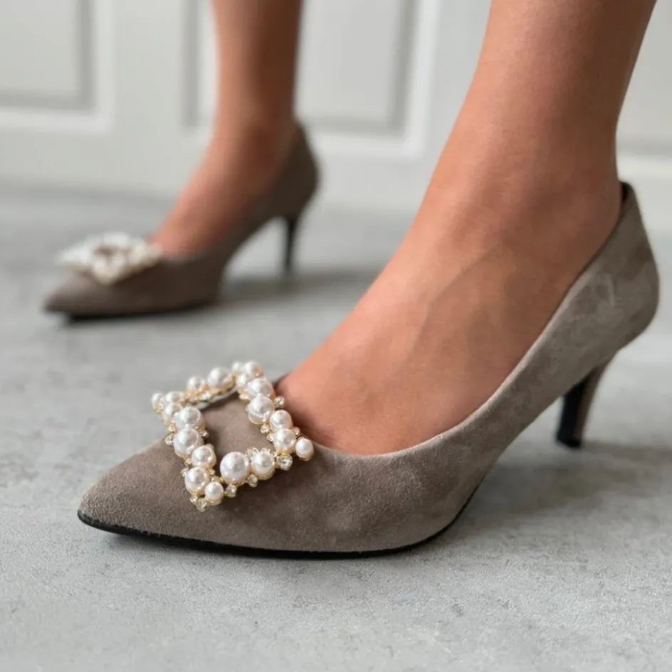 pearls_and_diamonds__beige_topo_3.webp Copenhagen Shoes Stiletter*PEARLS AND DIAMONDS - BEIGE (TOPO) Pearlsand diamonds heels beige topo