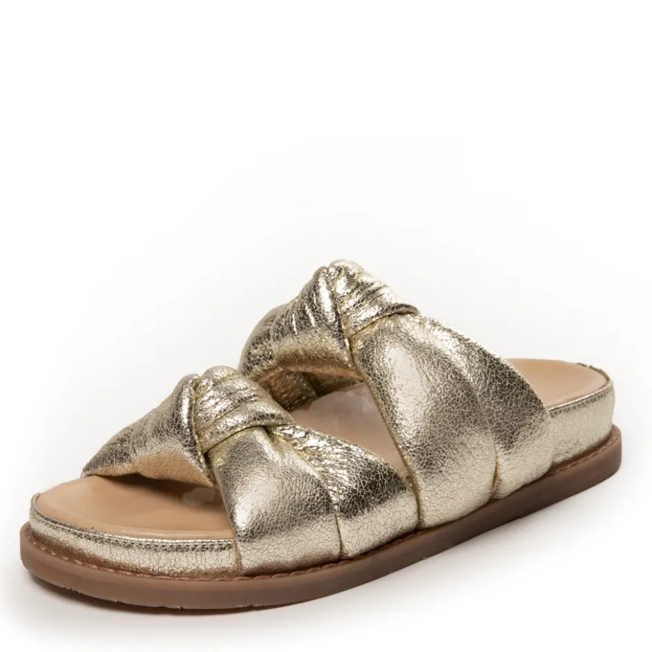 pool_party__goldbeige_3.webp Copenhagen Shoes Flade Sandaler*POOL PARTY - GOLD/BEIGE Gold beige