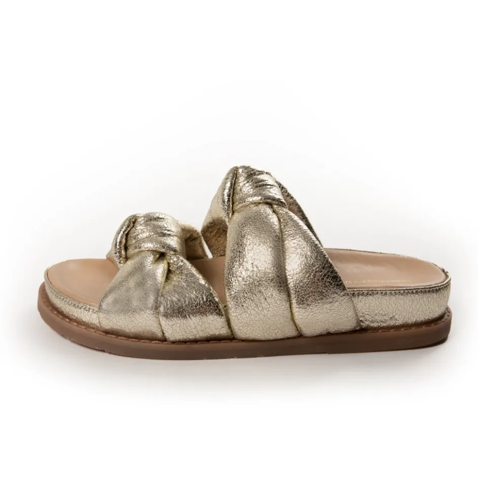 pool_party__goldbeige_7.webp Copenhagen Shoes Flade Sandaler*POOL PARTY - GOLD/BEIGE Gold beige
