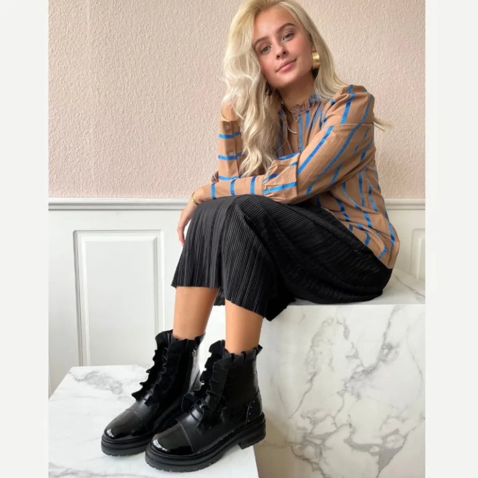 Copenhagen Shoes Ankelstøvler*PRETTY HER - BLACK Prettyher boot black