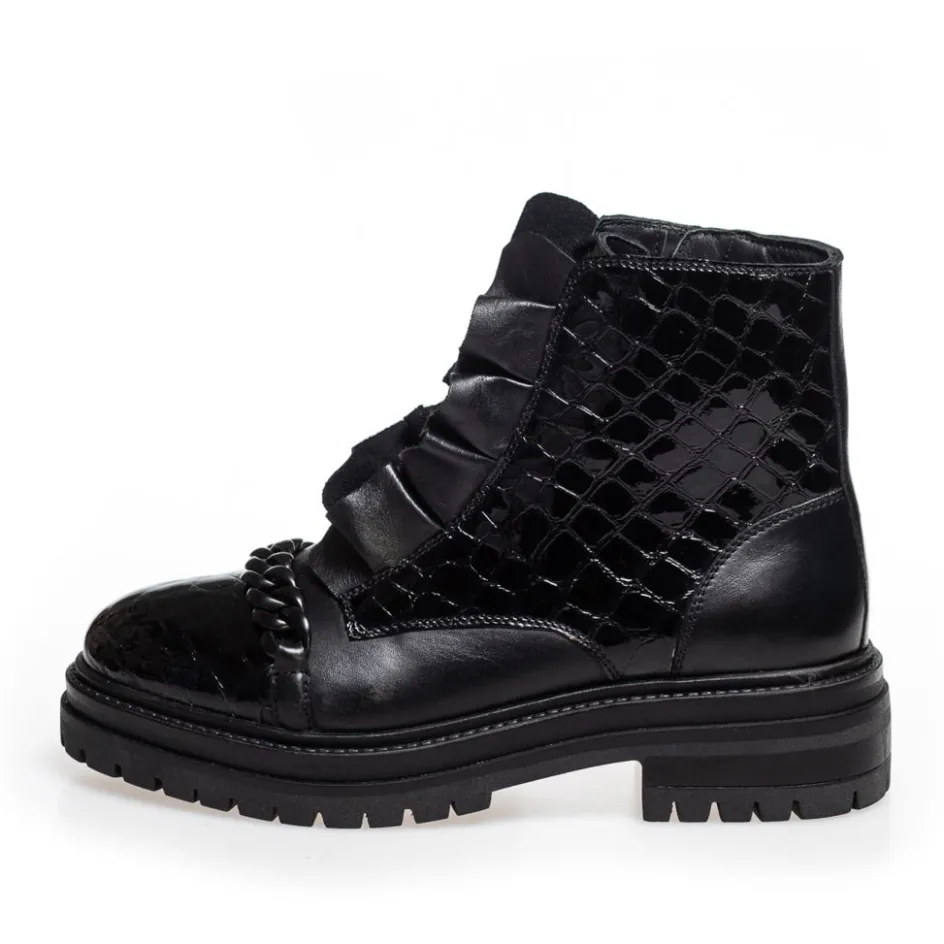 Copenhagen Shoes Ankelstøvler*PRETTY ROCKS - BLACK Prettyrocks boot black