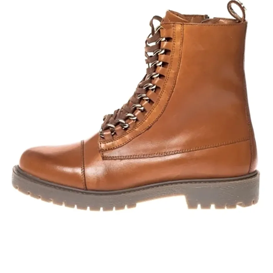 Copenhagen Shoes Ankelstøvler*ROCK 22 - Cognac Leather Rock22 boot cognac leather
