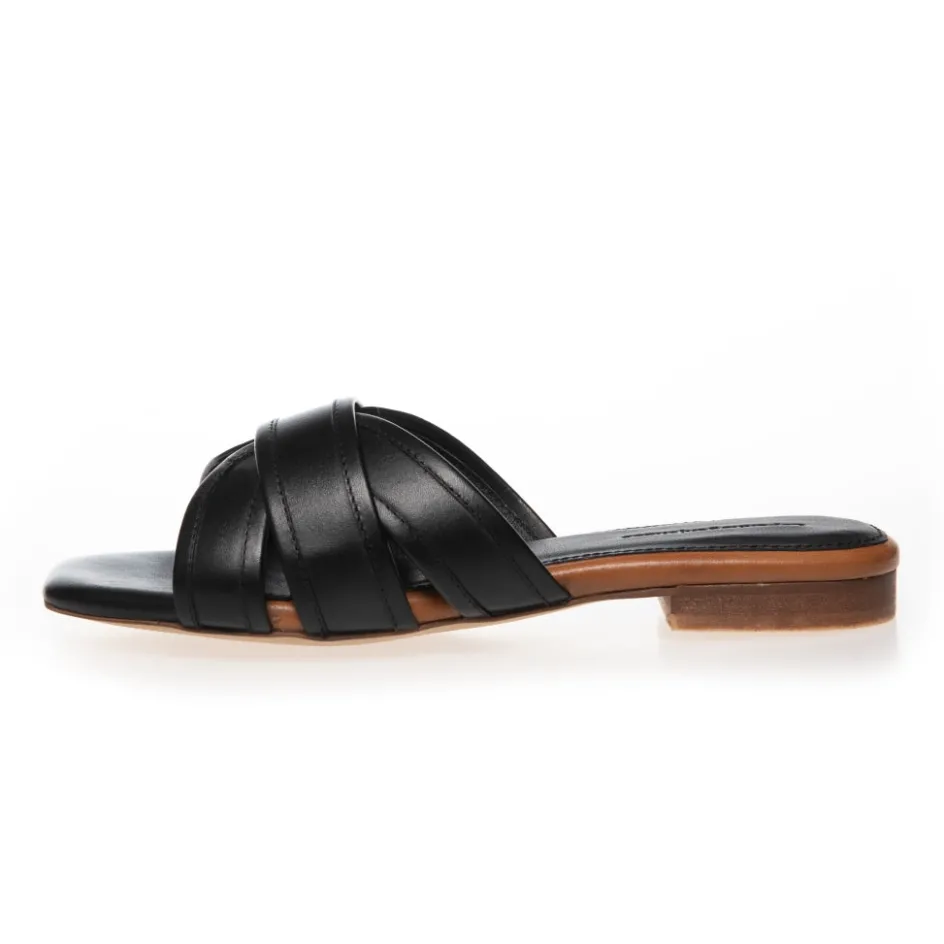 Copenhagen Shoes Flade Sandaler*SMILE AND DANCE - Black