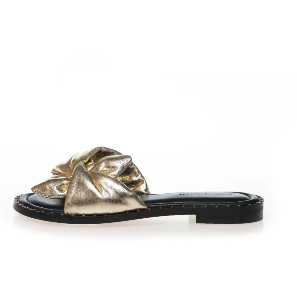 spring_vibes__gold_5.webp Copenhagen Shoes Flade Sandaler*SPRING VIBES - Gold
