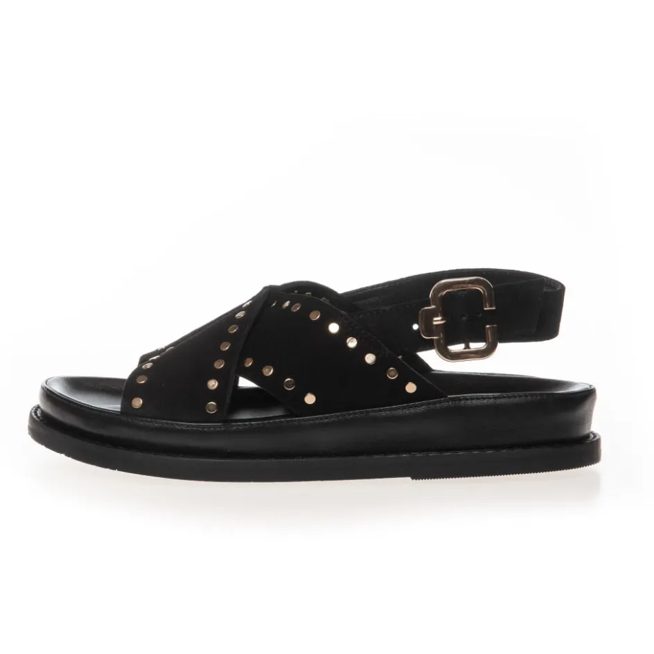 stronger_studs__black_6.webp Copenhagen Shoes Flade Sandaler*STRONGER STUDS - Black