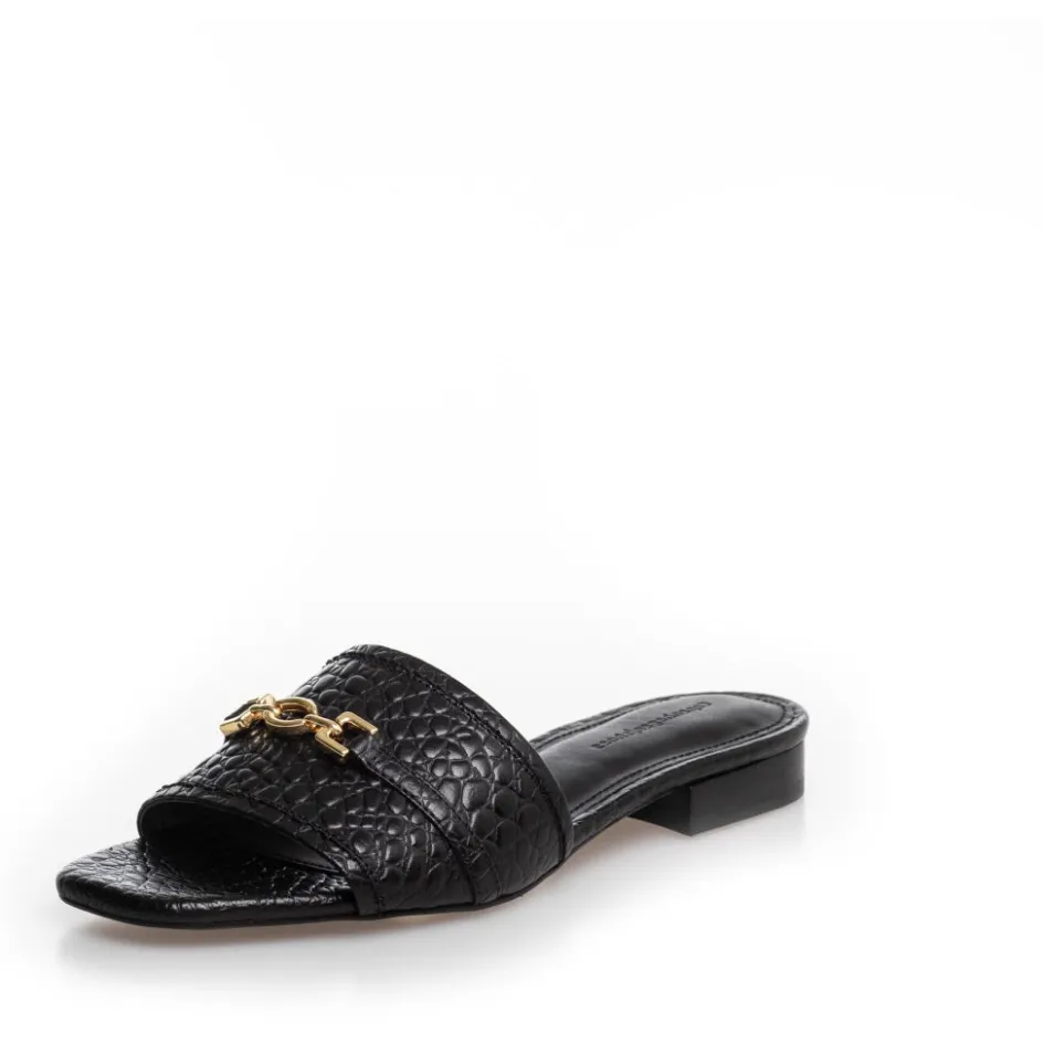 sunshine_girls_crc__black_4.webp Copenhagen Shoes Flade Sandaler*SUNSHINE GIRLS CRC. - Black