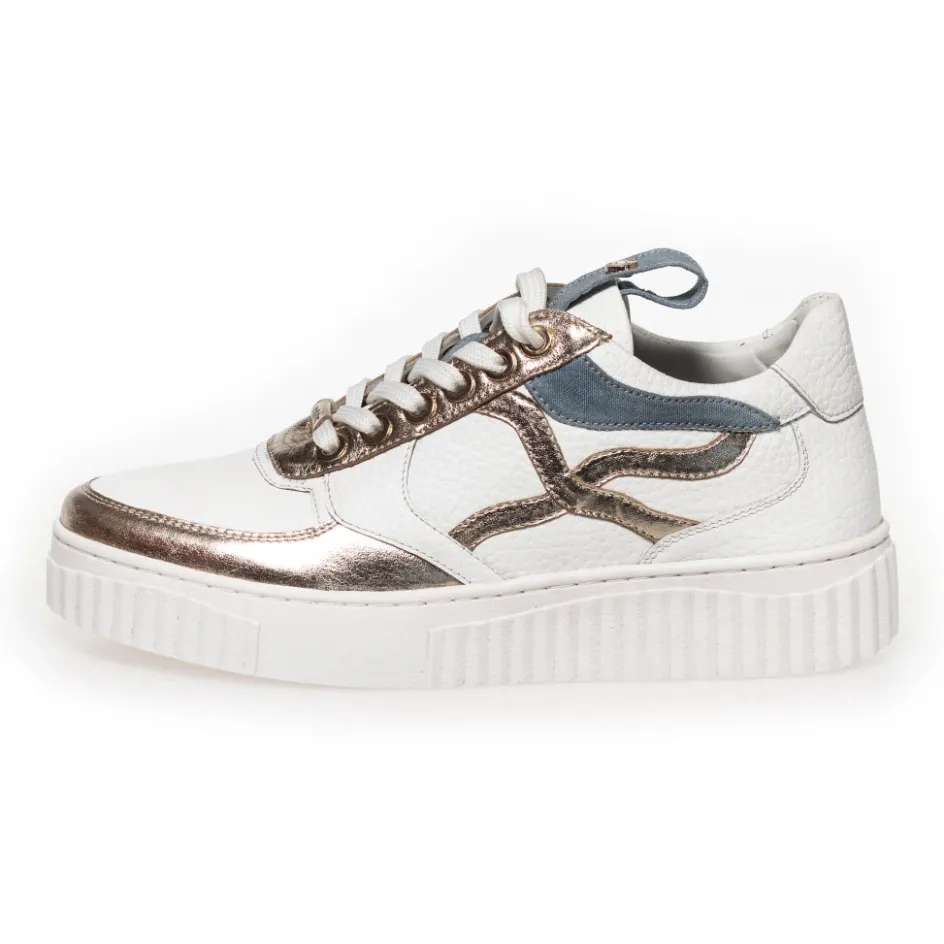 sunshine_lady__whitedenimgold_2.webp Copenhagen Shoes Sneakers*SUNSHINE LADY - WHITE/DENIM/GOLD White denim gold