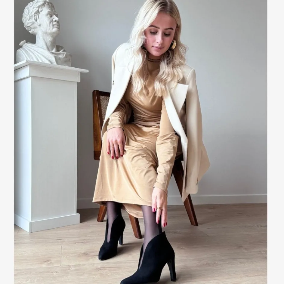 sus__black_3.webp Copenhagen Shoes Støvler Med Hæl | Ankelstøvler*SUS - Black Susheels black