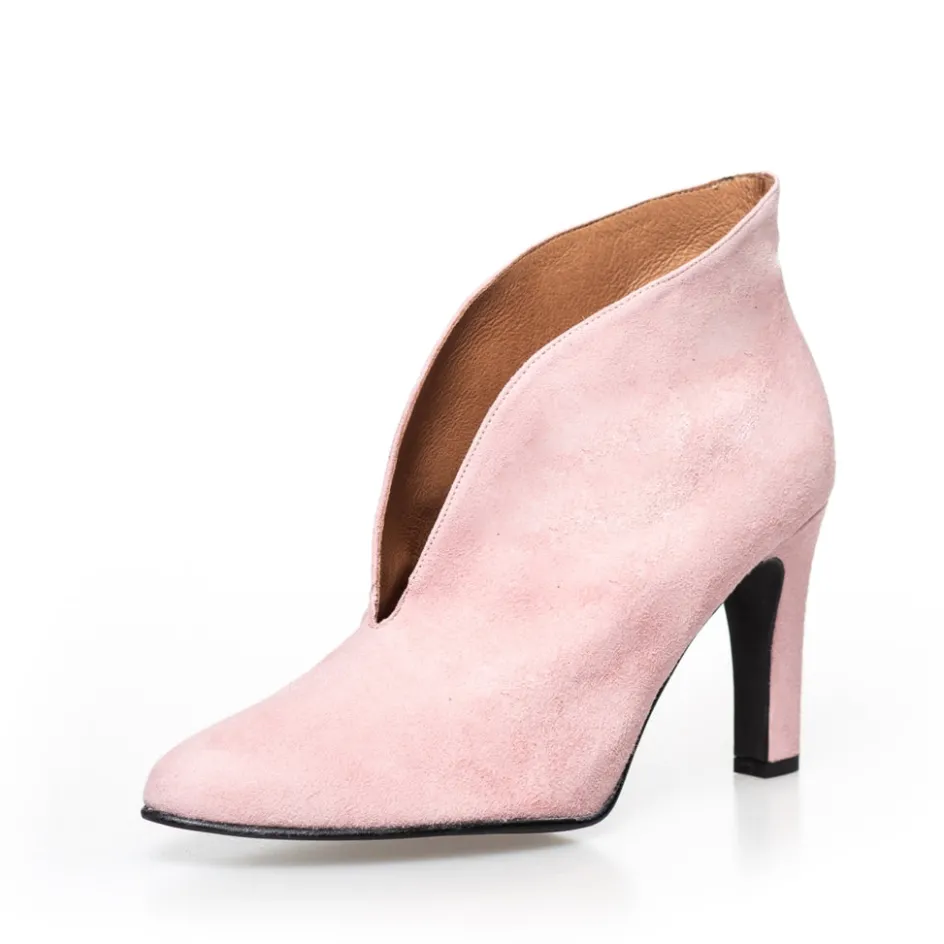 Copenhagen Shoes Støvler Med Hæl | Ankelstøvler*SUS - ROSA (NENUCA) Susheels rosa nenuca