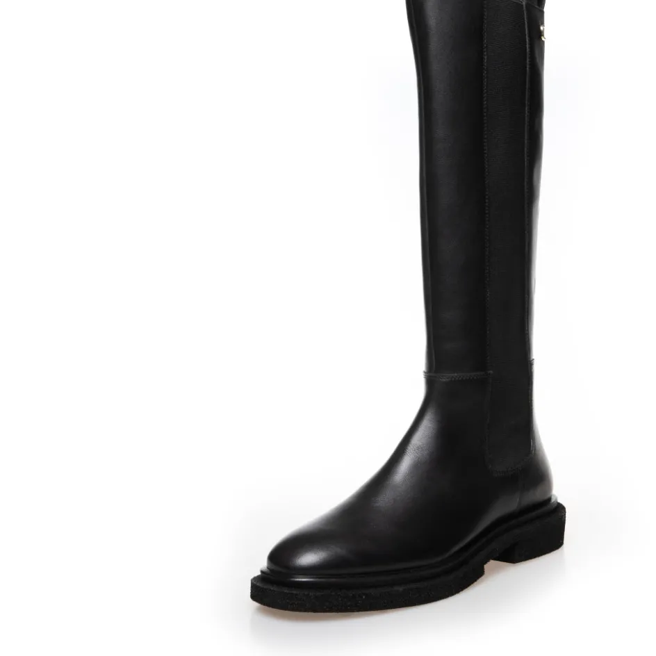 the_art_boot_plain__black_4.webp Copenhagen Shoes Lange Støvler*THE ART BOOT PLAIN - Black