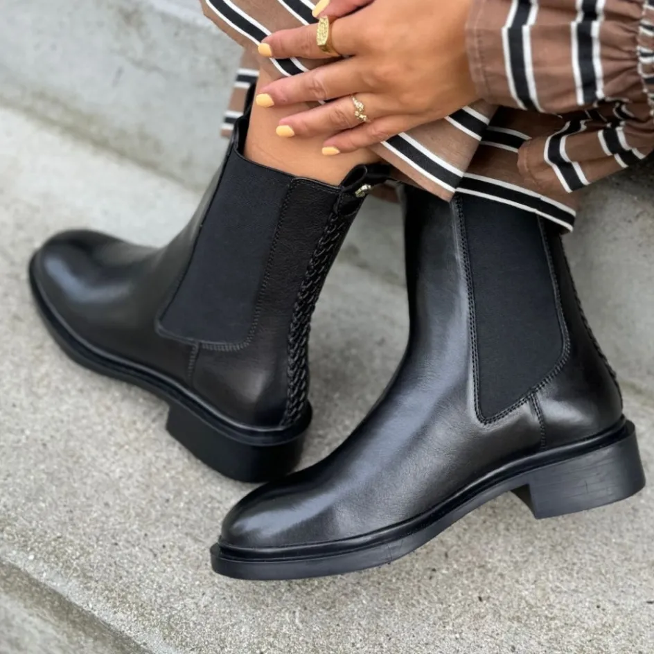 Copenhagen Shoes Chelsea Boots | Ankelstøvler*THE CITY LIFE - BLACK Thecity life stoevler black