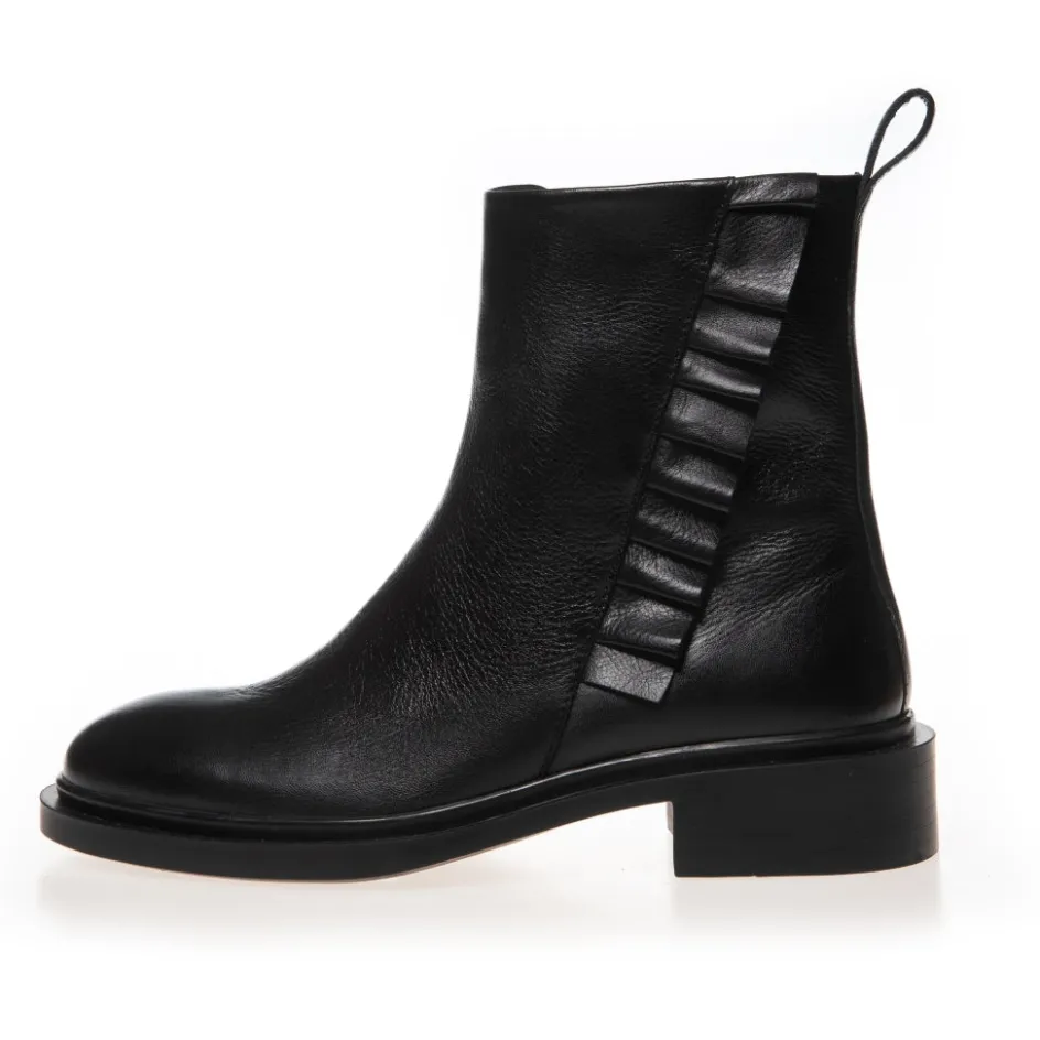 Copenhagen Shoes Ankelstøvler*THE FASHION LOVE - BLACK Thefashion love stoevler black