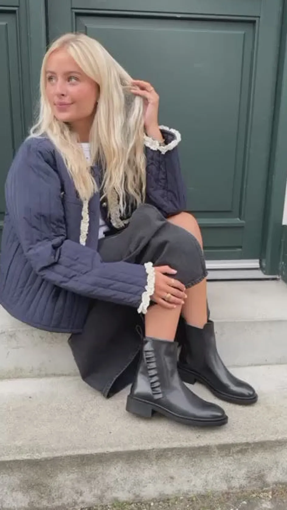 the_fashion_love__black_4.webp Copenhagen Shoes Ankelstøvler*THE FASHION LOVE - BLACK Thefashion love stoevler black