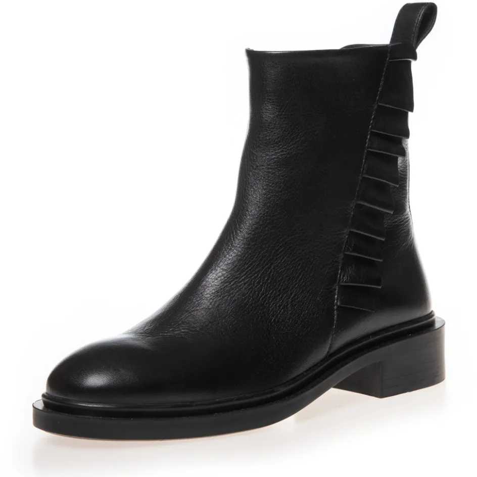 the_fashion_love__black_9.webp Copenhagen Shoes Ankelstøvler*THE FASHION LOVE - BLACK Thefashion love stoevler black