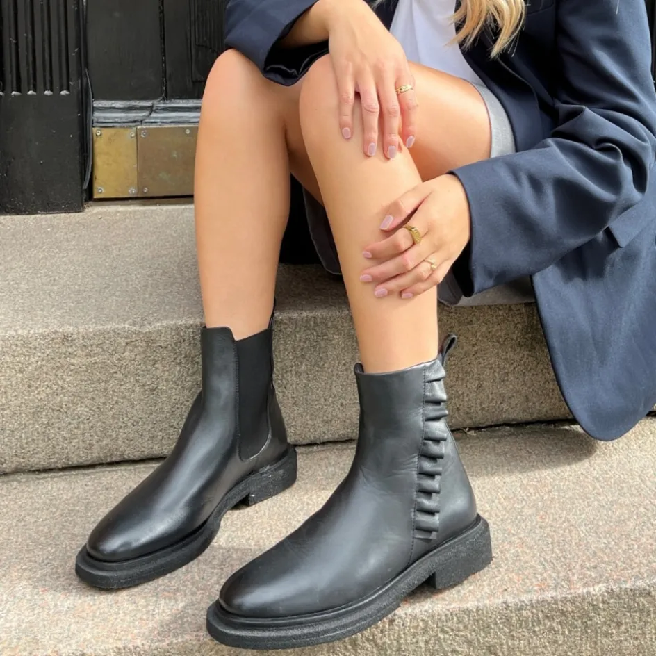 Copenhagen Shoes Ankelstøvler*THE FASHION VIBE - BLACK Thefashion vibe stoevler black