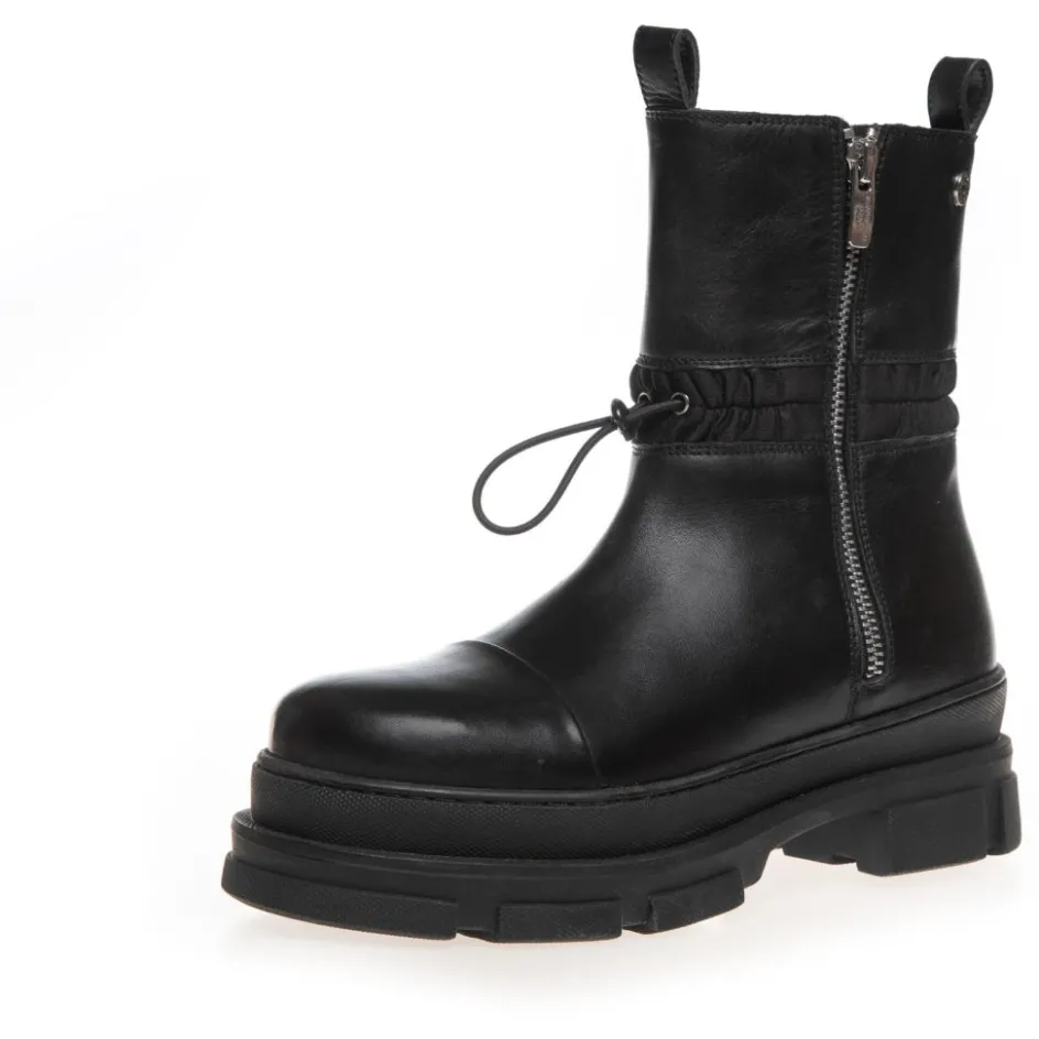 Copenhagen Shoes Ankelstøvler*THE GAME BOOT LOW - BLACK Thegame boot low stoevler black