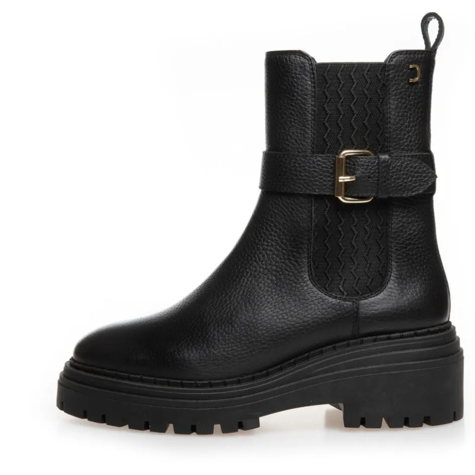 Copenhagen Shoes Ankelstøvler*THE LOOK BOOT - BLACK Thelook boot stoevler black