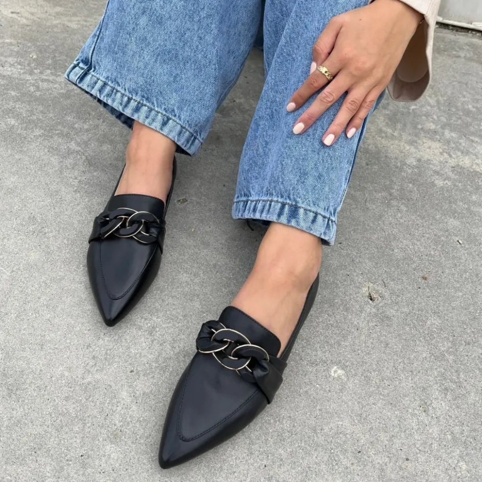 Copenhagen Shoes Loafers*THE LOVELY ONE - Black