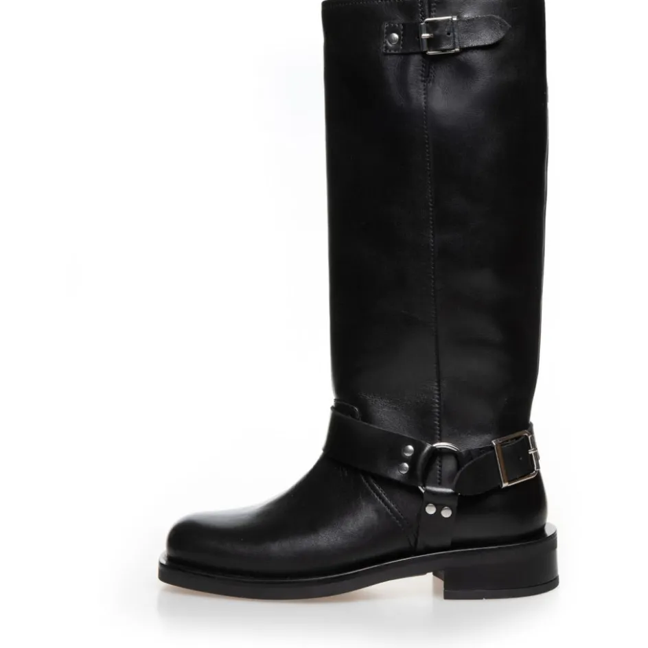 the_magic_moment__black_4.webp Copenhagen Shoes Lange Støvler*THE MAGIC MOMENT - Black