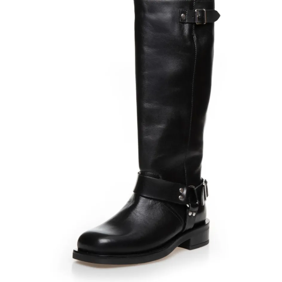 the_magic_moment__black_6.webp Copenhagen Shoes Lange Støvler*THE MAGIC MOMENT - Black