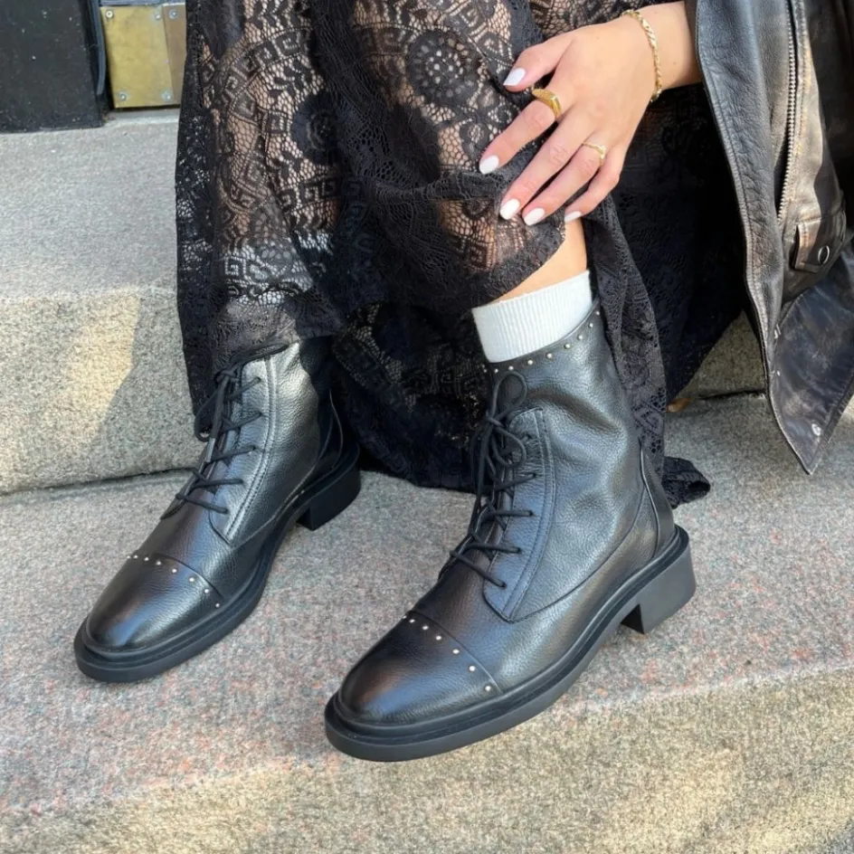 Copenhagen Shoes Ankelstøvler*THE MOMENT - BLACK Themoment stoevler black
