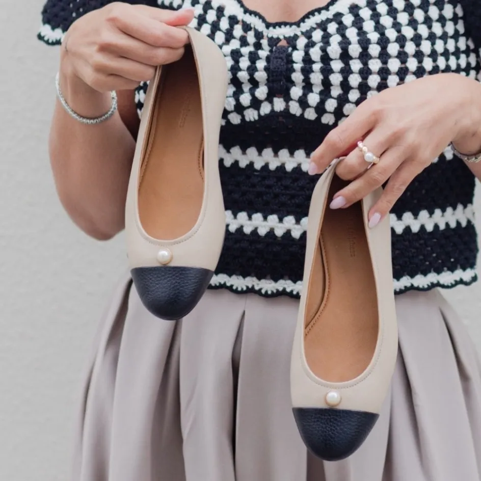 the_pearl_ballerina__black__nude_4.webp Copenhagen Shoes Ballerinasko*THE PEARL BALLERINA - BLACK / NUDE Black nude