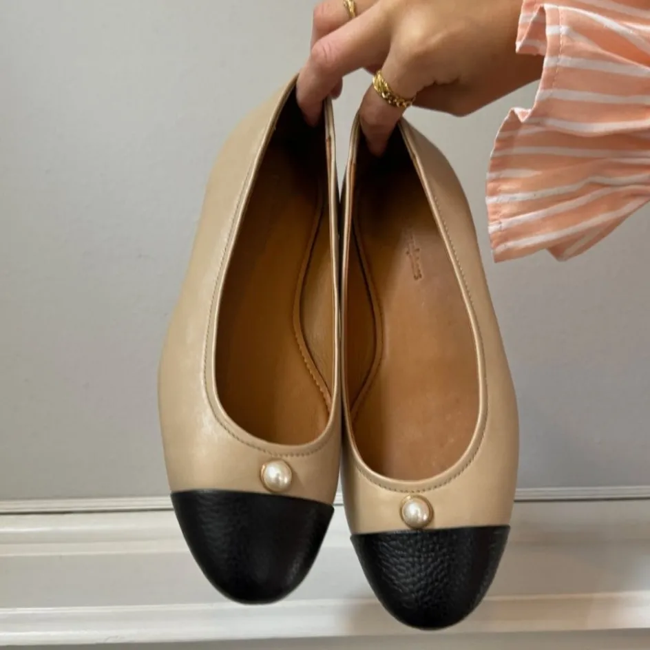 the_pearl_ballerina__black__nude_7.webp Copenhagen Shoes Ballerinasko*THE PEARL BALLERINA - BLACK / NUDE Black nude