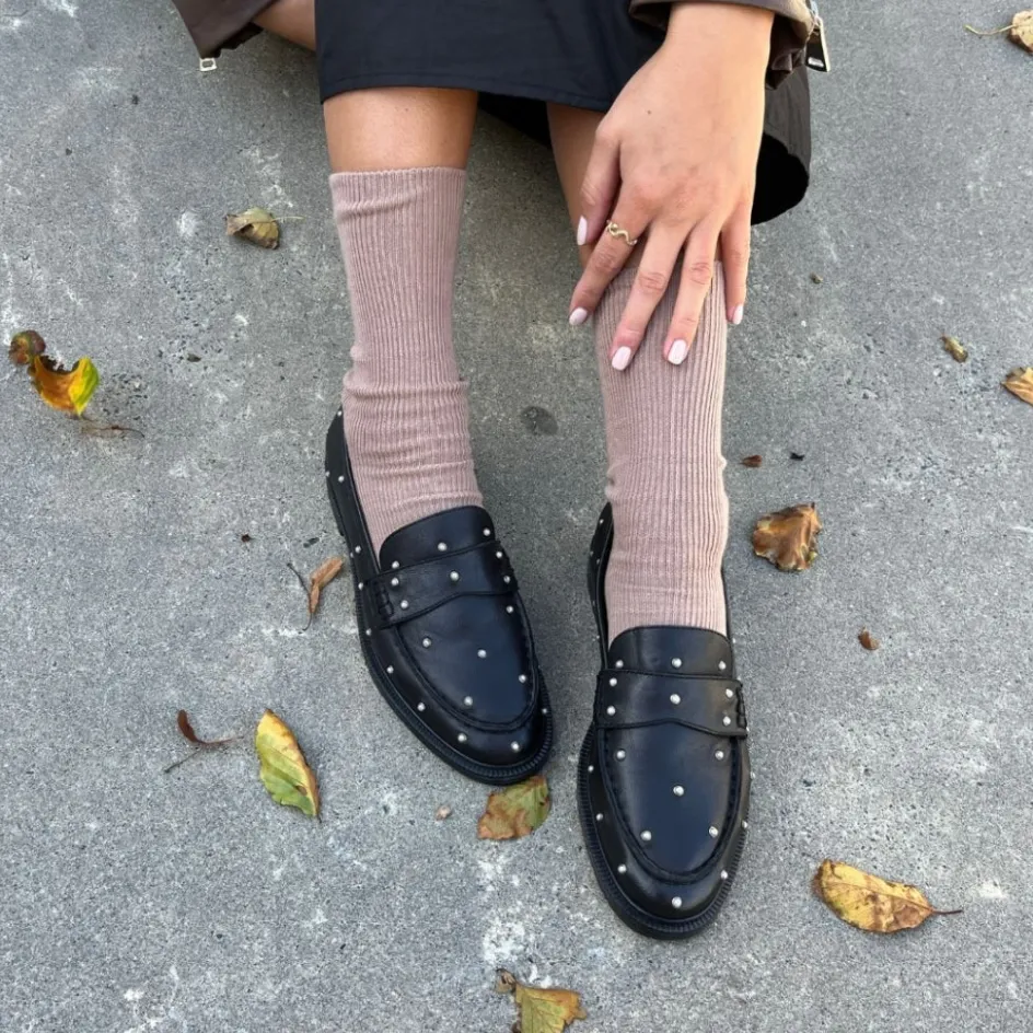 Copenhagen Shoes Loafers*THE PEARL SHOE - BLACK Thepearl shoe loafer black