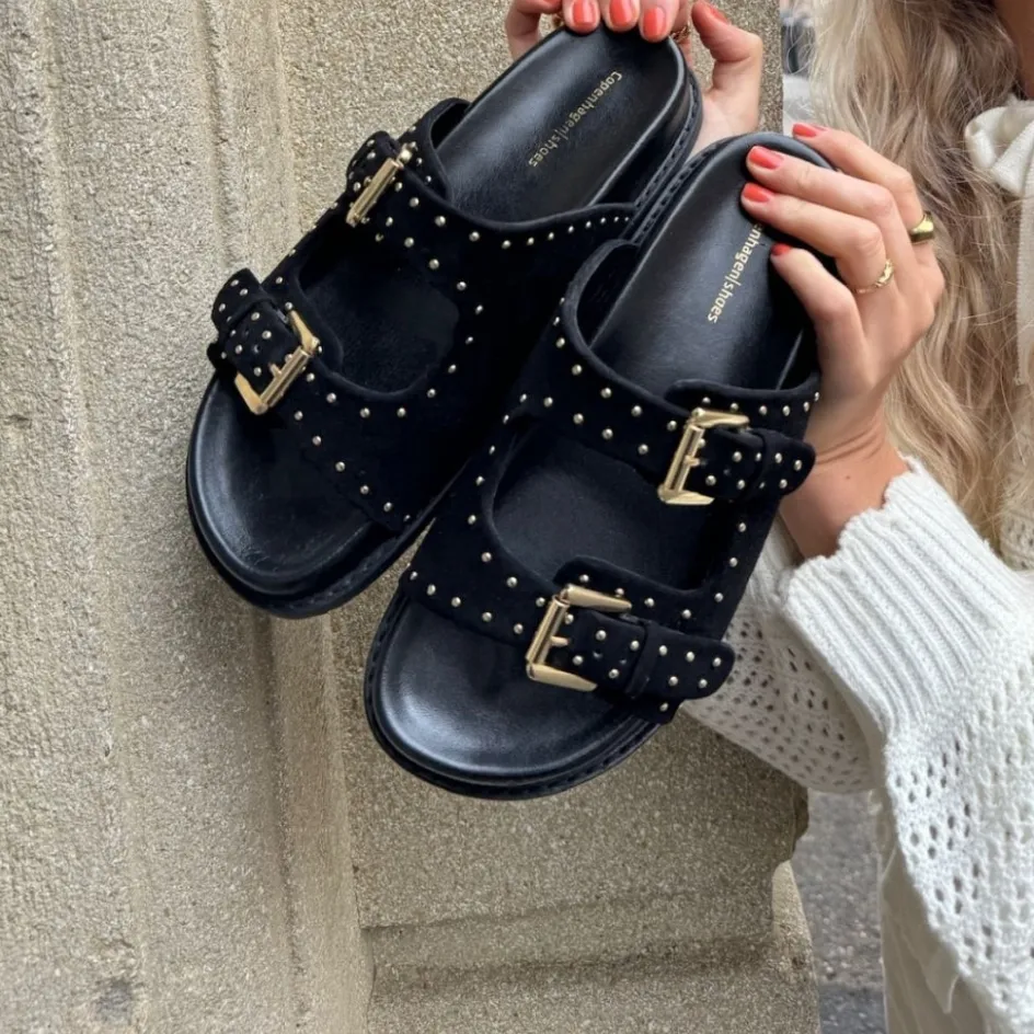 walk_around__black_8.webp Copenhagen Shoes Flade Sandaler*WALK AROUND - Black