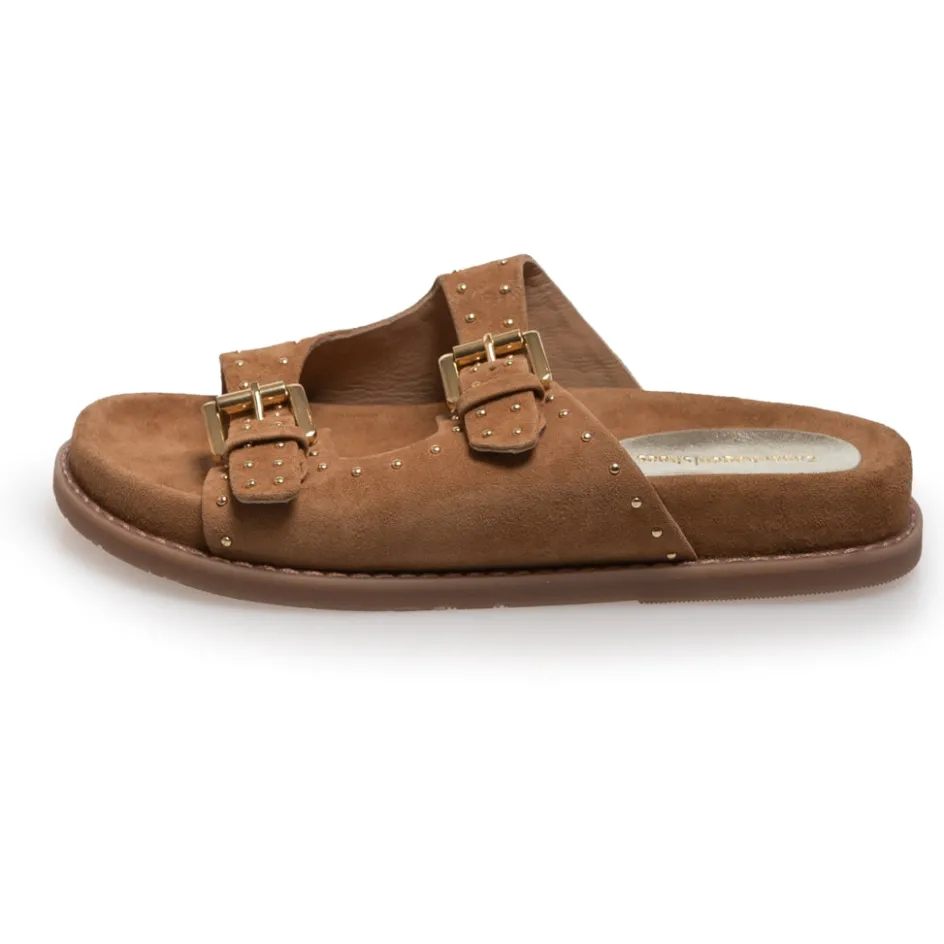 Copenhagen Shoes Flade Sandaler*WALK AROUND - Safari