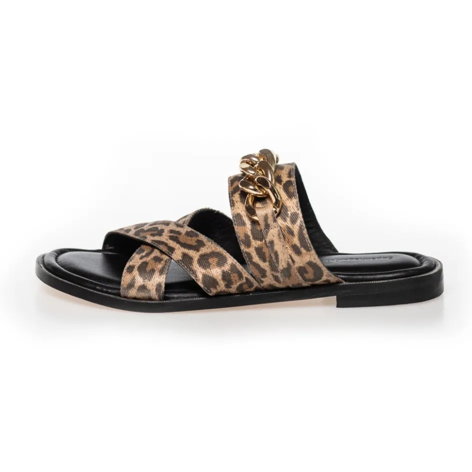 when_i_fly__lep__leopard_4.webp Copenhagen Shoes Flade Sandaler*WHEN I FLY - LEP. - Leopard