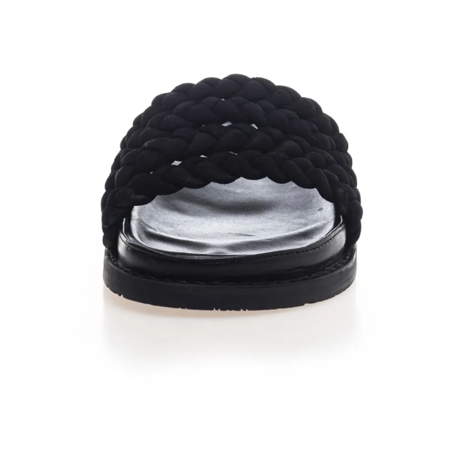Copenhagen Shoes Flade Sandaler*WHEN SUN COMES - Black