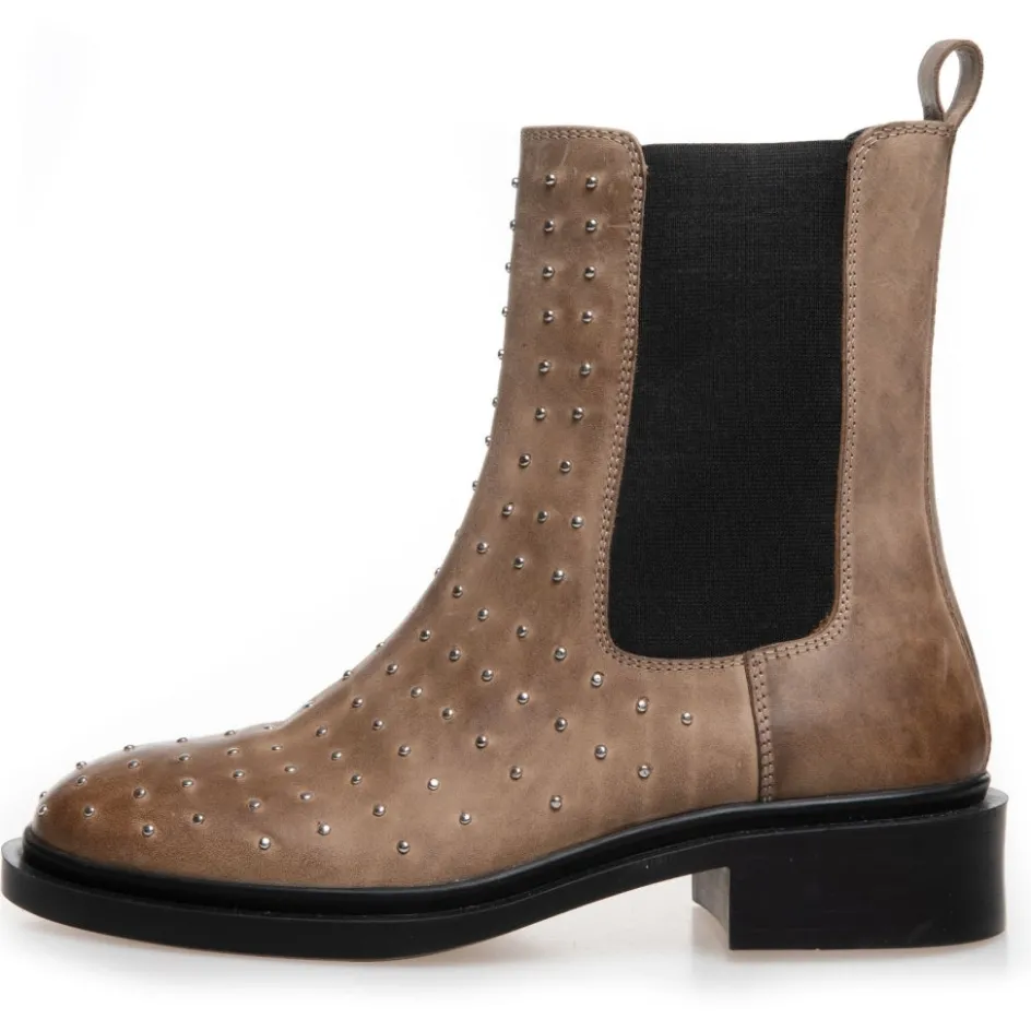 Copenhagen Shoes Ankelstøvler*WOMEN SUPPORT WOMEN - TABACCO (GREY) Womensupport women stoevler tabacco grey