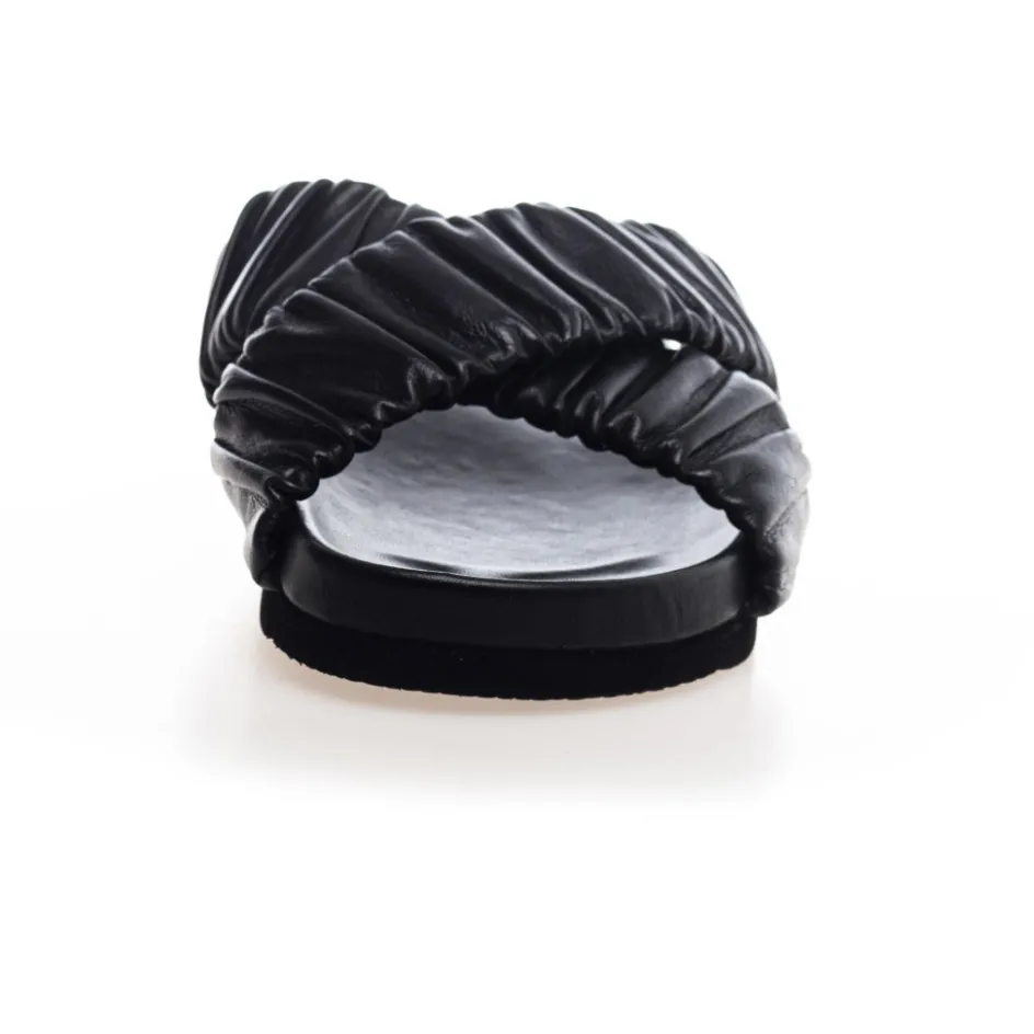 wrinkles_leather__black_2.webp Copenhagen Shoes Flade Sandaler*WRINKLES LEATHER - Black