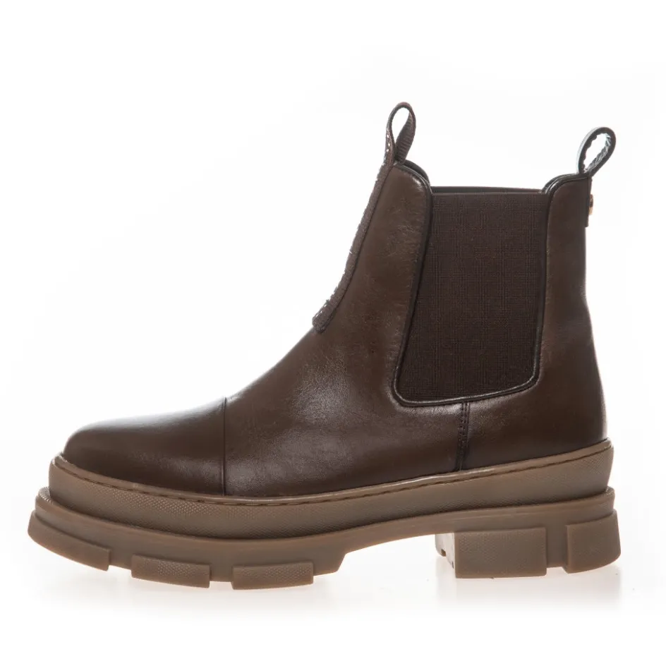 Copenhagen Shoes Ankelstøvler | Chelsea Boots*YOU AND ME LOW 22 - Dark Brown Youand me low 22 boot dark brown