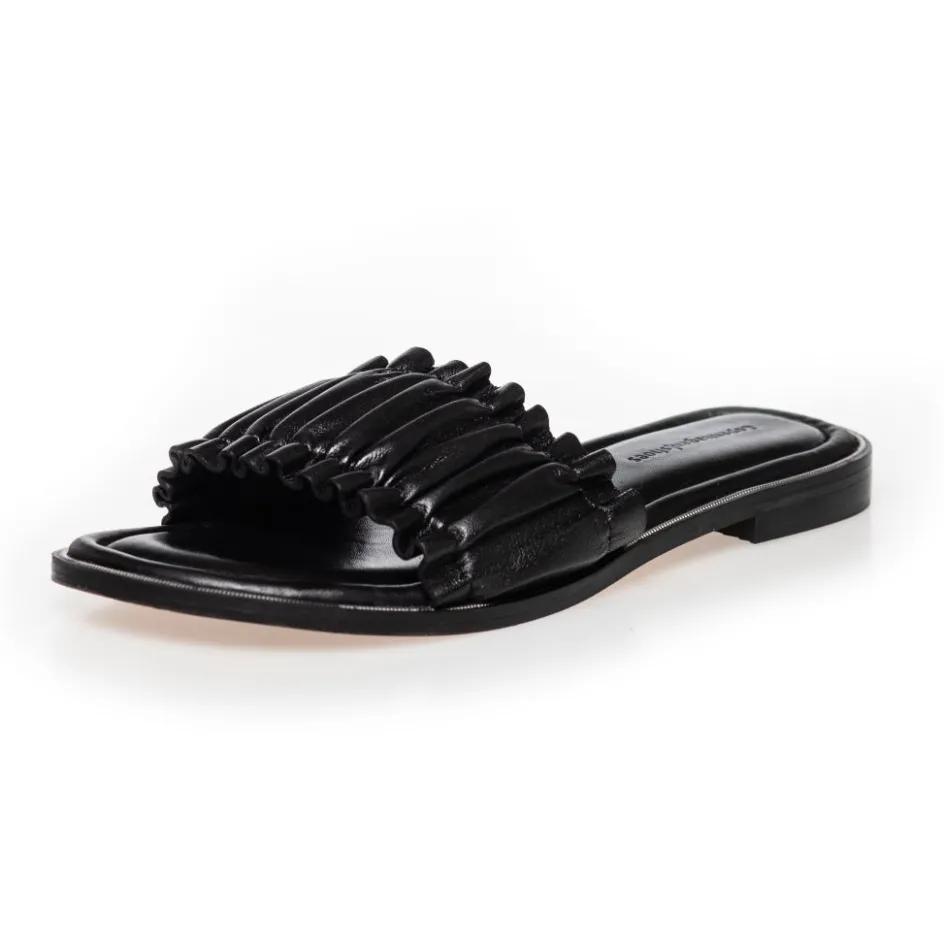 Copenhagen Shoes Flade Sandaler*YOU HOLD ME - Black